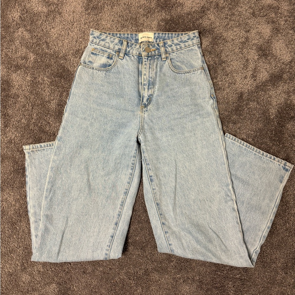 ABrand light wash jeans